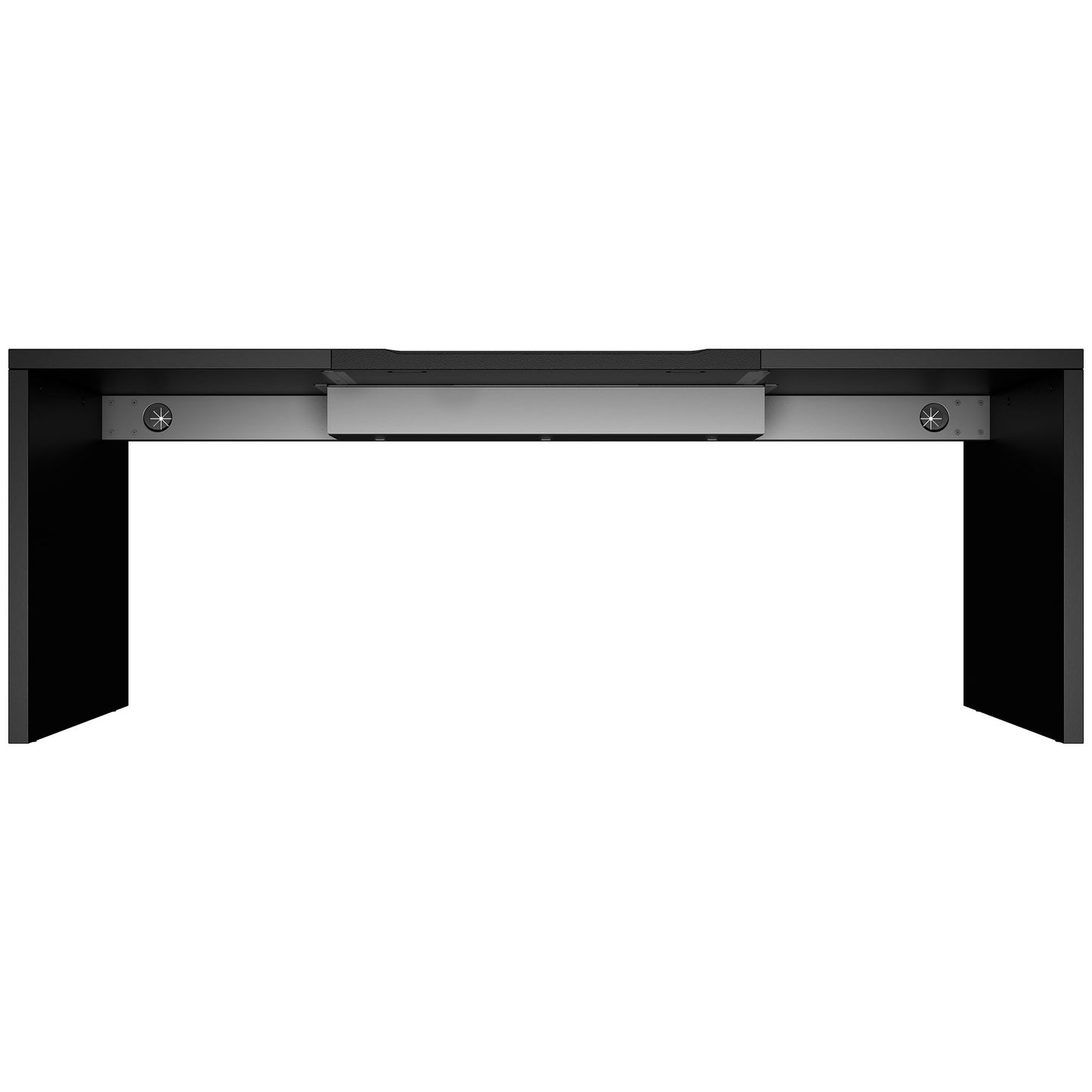 Bralco SILE Bureau | 1800 - 2000 mm, cadre de joues, noir