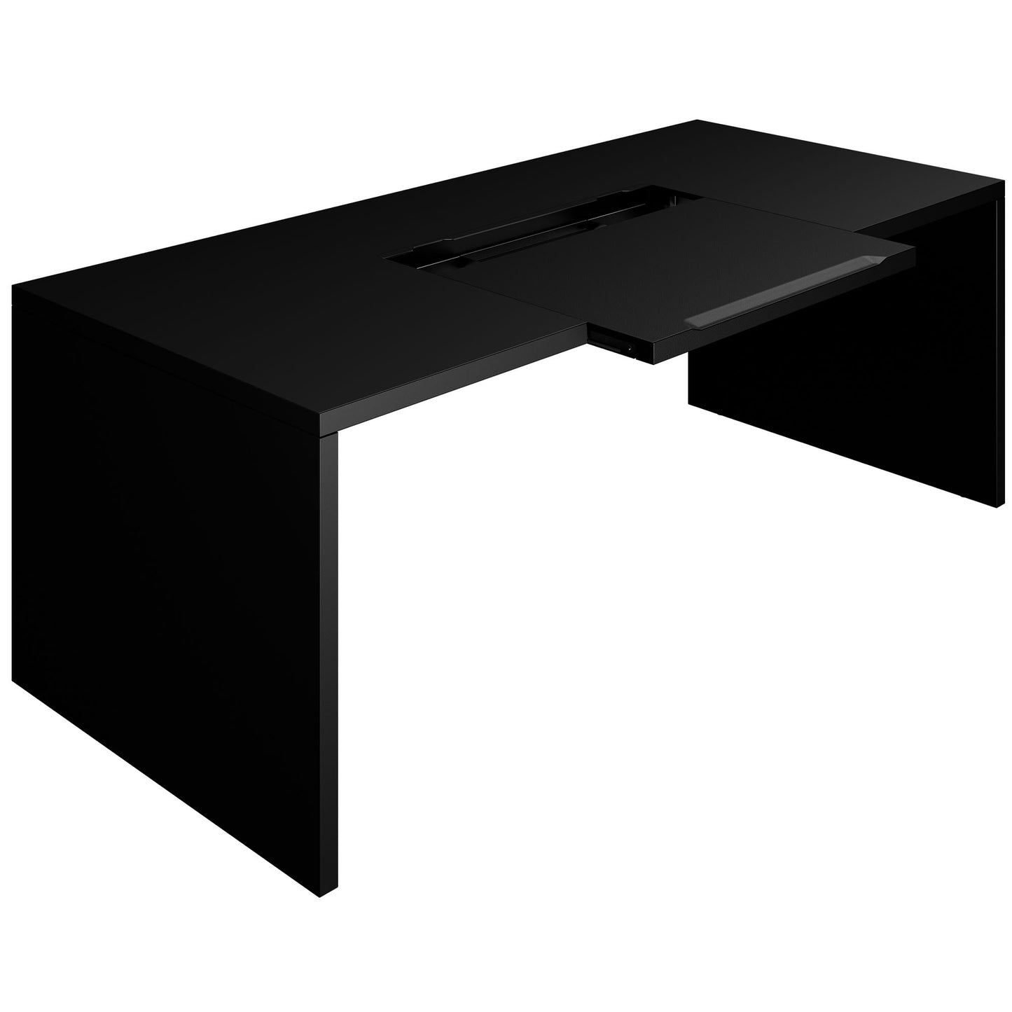 Bralco SILE Bureau | 1800 - 2000 mm, cadre de joues, noir