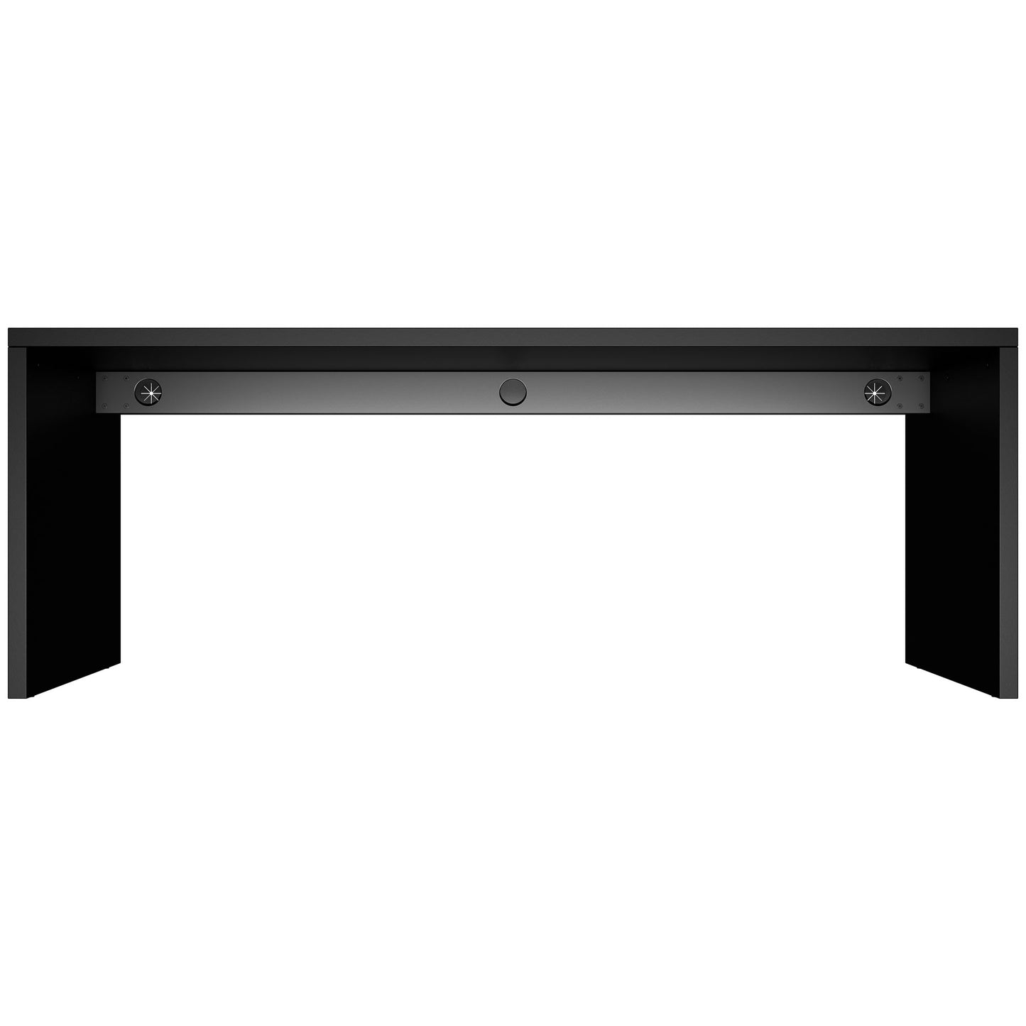 Bralco SILE Bureau | 1800 - 2000 mm, cadre de joues, noir