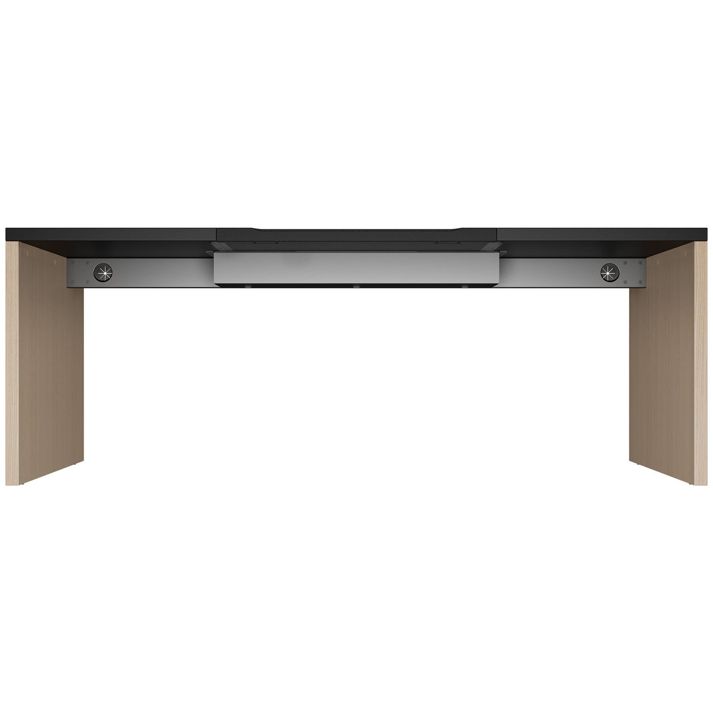 Bralco SILE Bureau | 1800 - 2000 mm, cadre de joues, noir