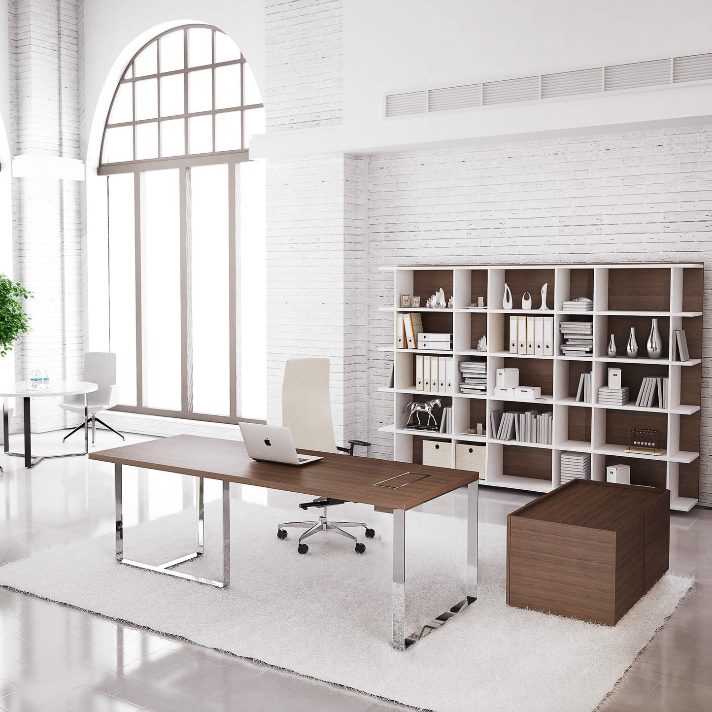 PLANA Apollon - Chefbüro | Nussbaum