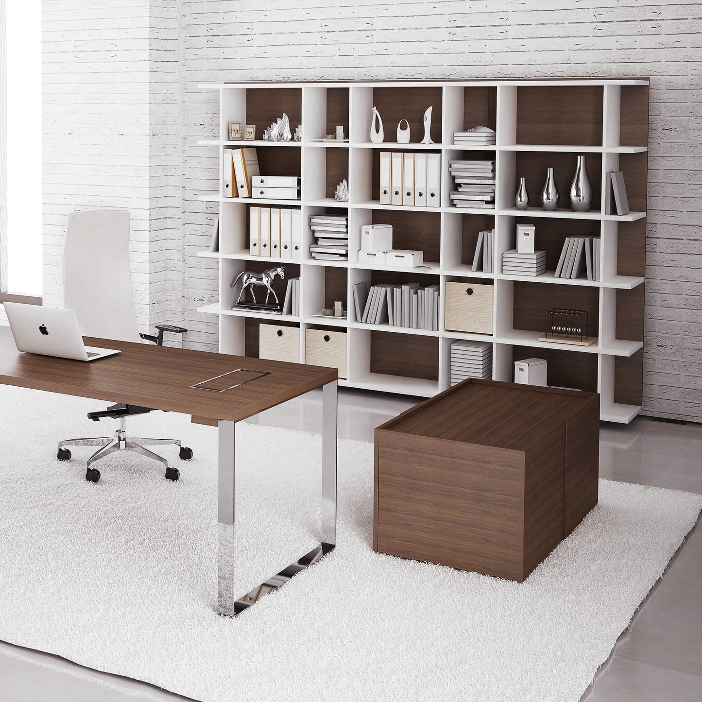 PLANA Apollon - Chefbüro | Nussbaum