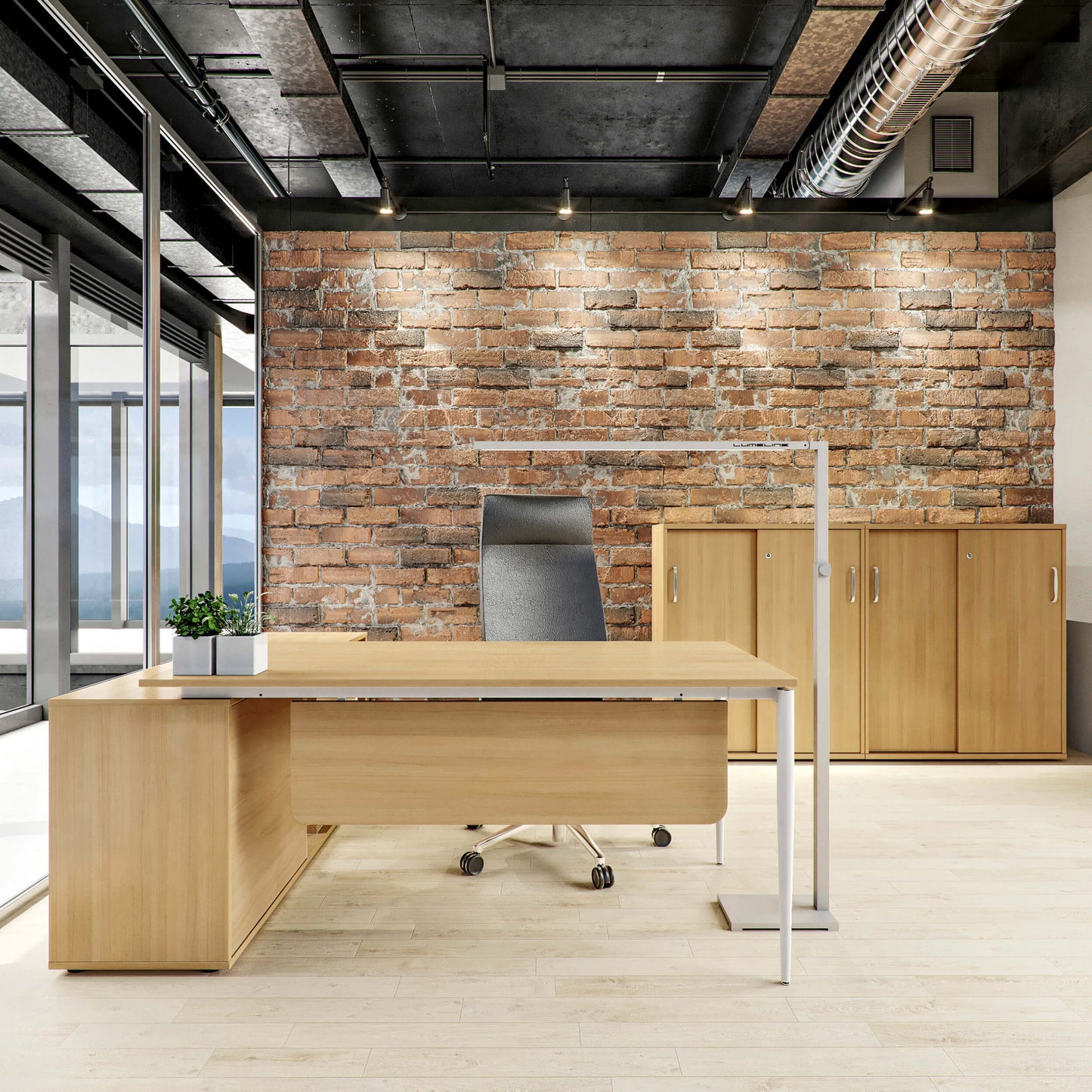 VARIAN Executive Office Set - Including assembly service | African oak