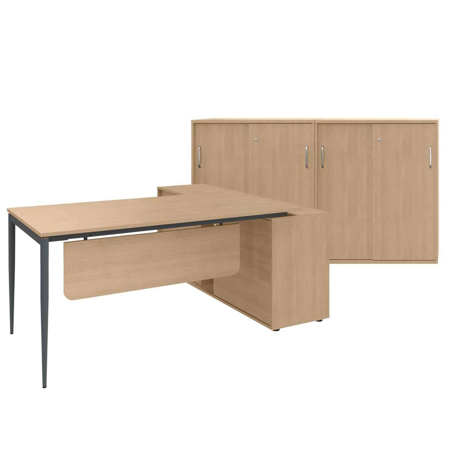 VARIAN Executive Office Set - Including assembly service | African oak