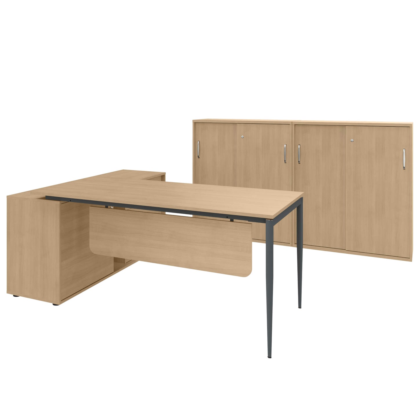 VARIAN Executive Office Set - Including assembly service | African oak