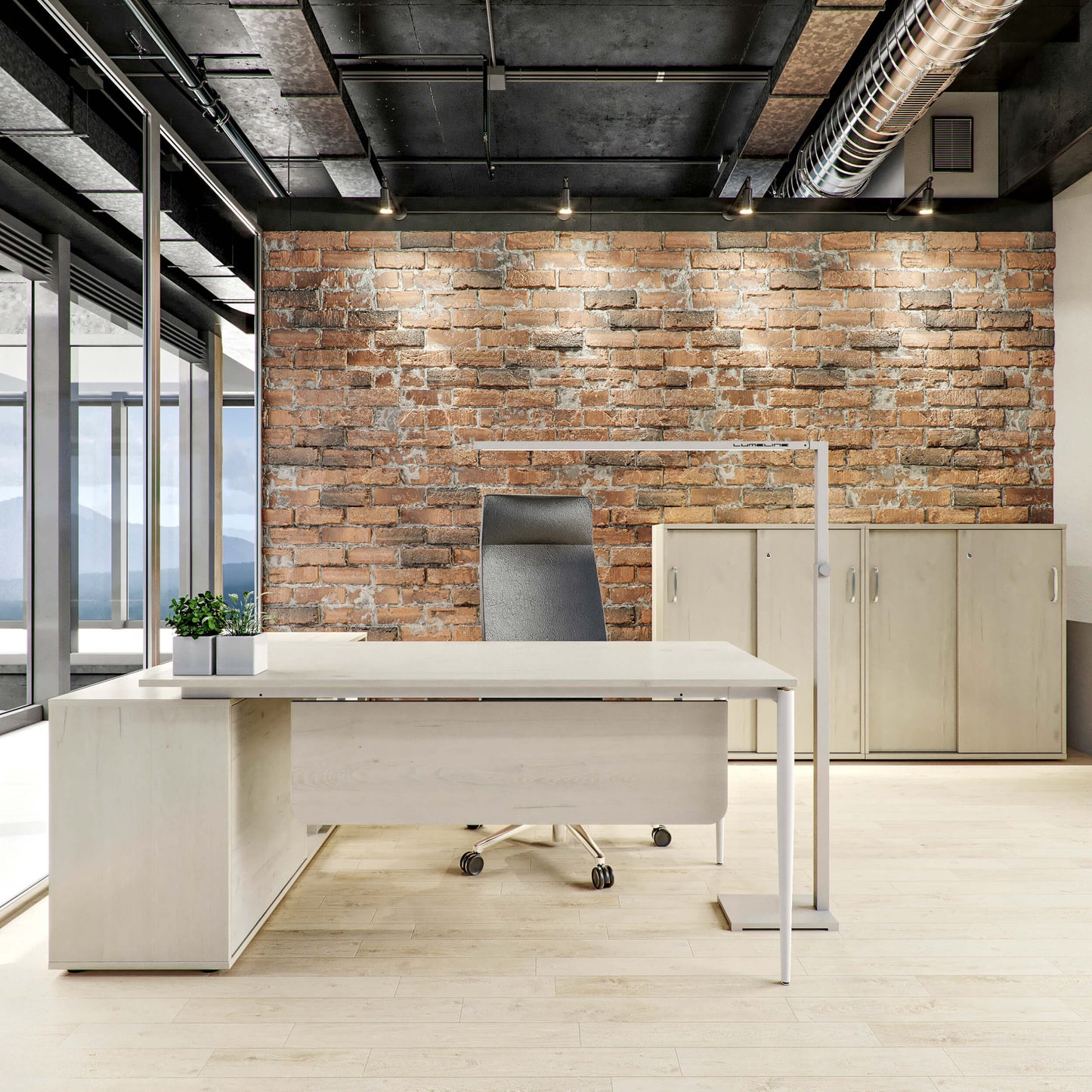 VARIAN Chefbüro Set - Inklusive Montageservice | Eiche Espoo