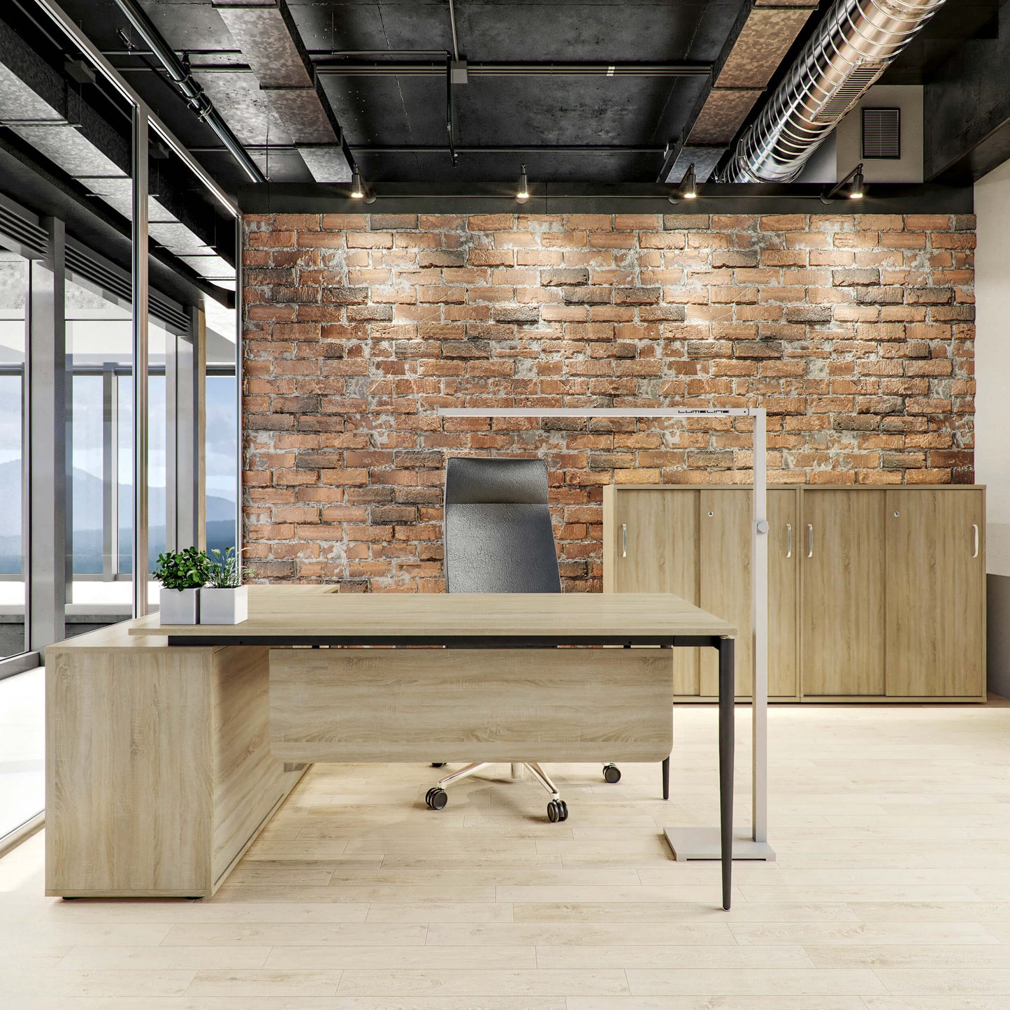 VARIAN Executive Office Set - Including assembly service | Sonoma Oak