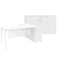 VARIAN Ensemble de bureau de direction - Service de montage inclus | Blanc - 3 Thumbnail Image