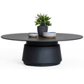Table basse DORIA | Ø 800-1200 mm, pied central - 4 Thumbnail Image