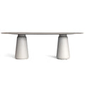DORIA Konferenztisch | 2200-4140 mm, oval, Säule - 1 Thumbnail Image