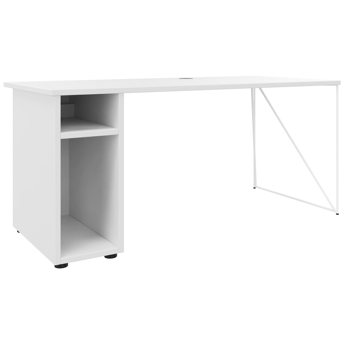 AIR Bureau | 1600 - 1800 mm, ordinateur, blanc