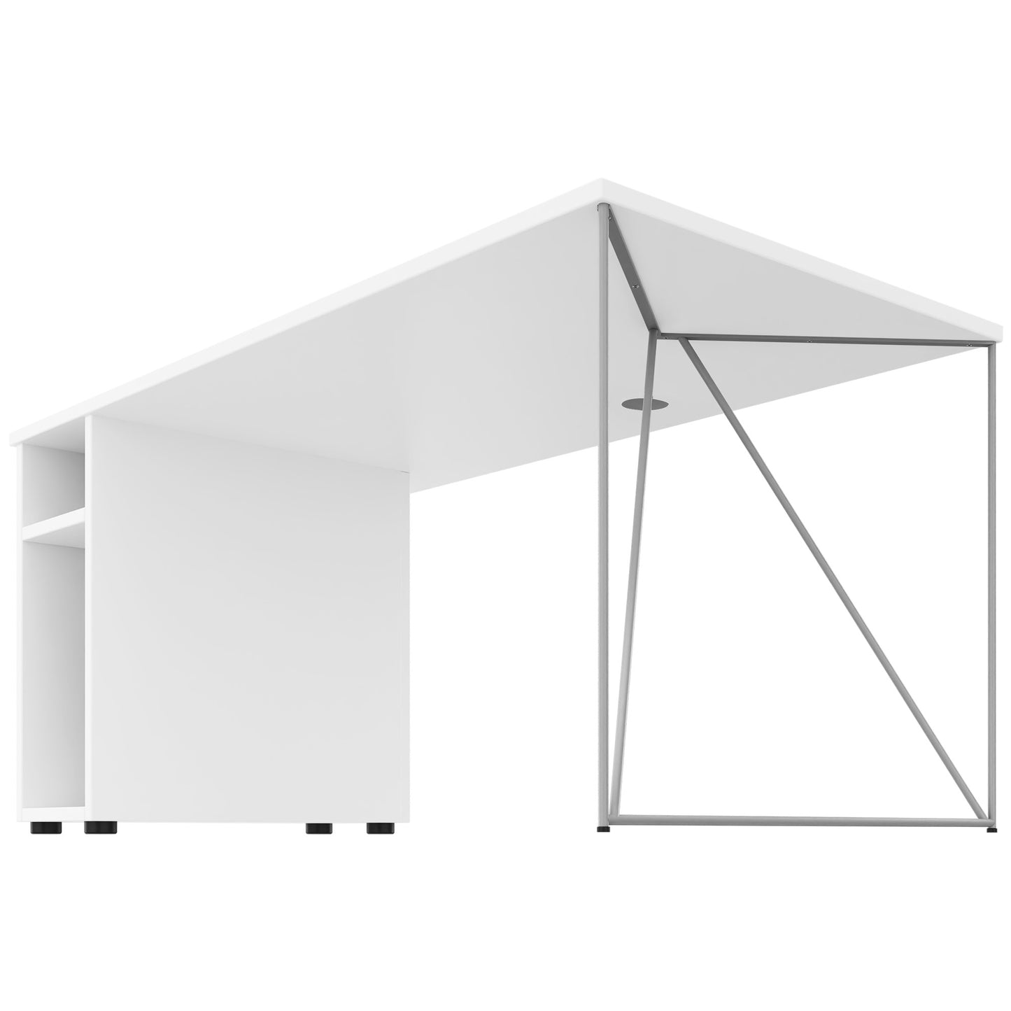 AIR Bureau | 1600 - 1800 mm, ordinateur, blanc