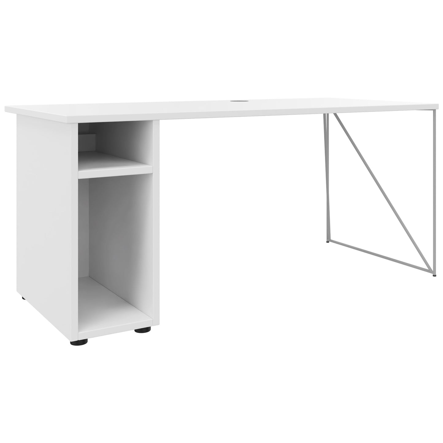 AIR Bureau | 1600 - 1800 mm, ordinateur, blanc