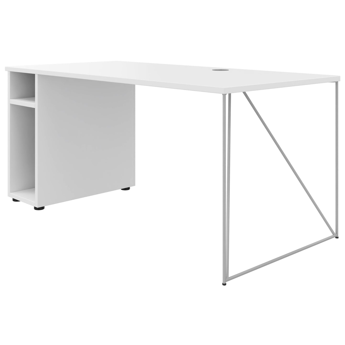 AIR Bureau | 1600 - 1800 mm, ordinateur, blanc