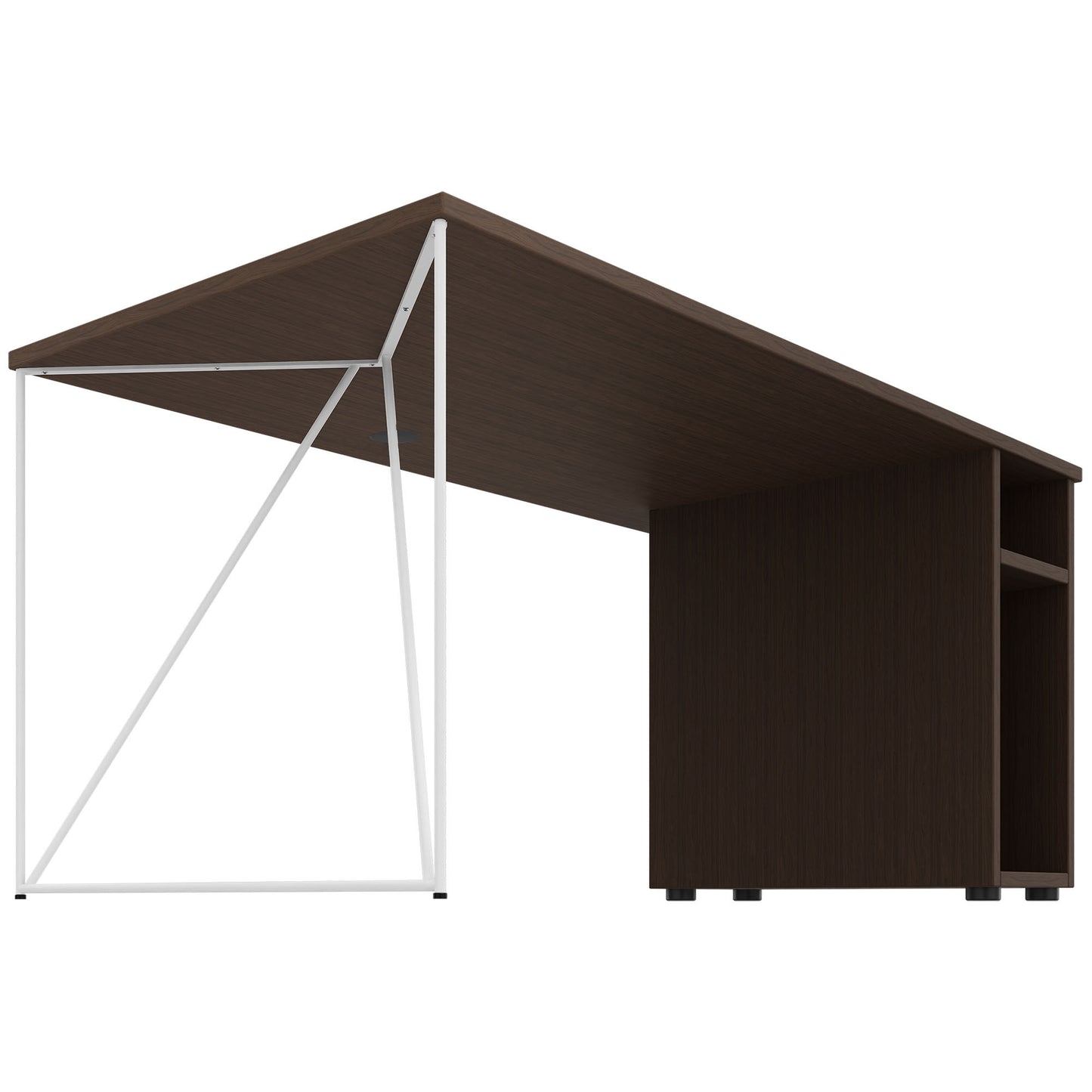 AIR Bureau | 1600 - 1800 mm, compartiment informatique, noix
