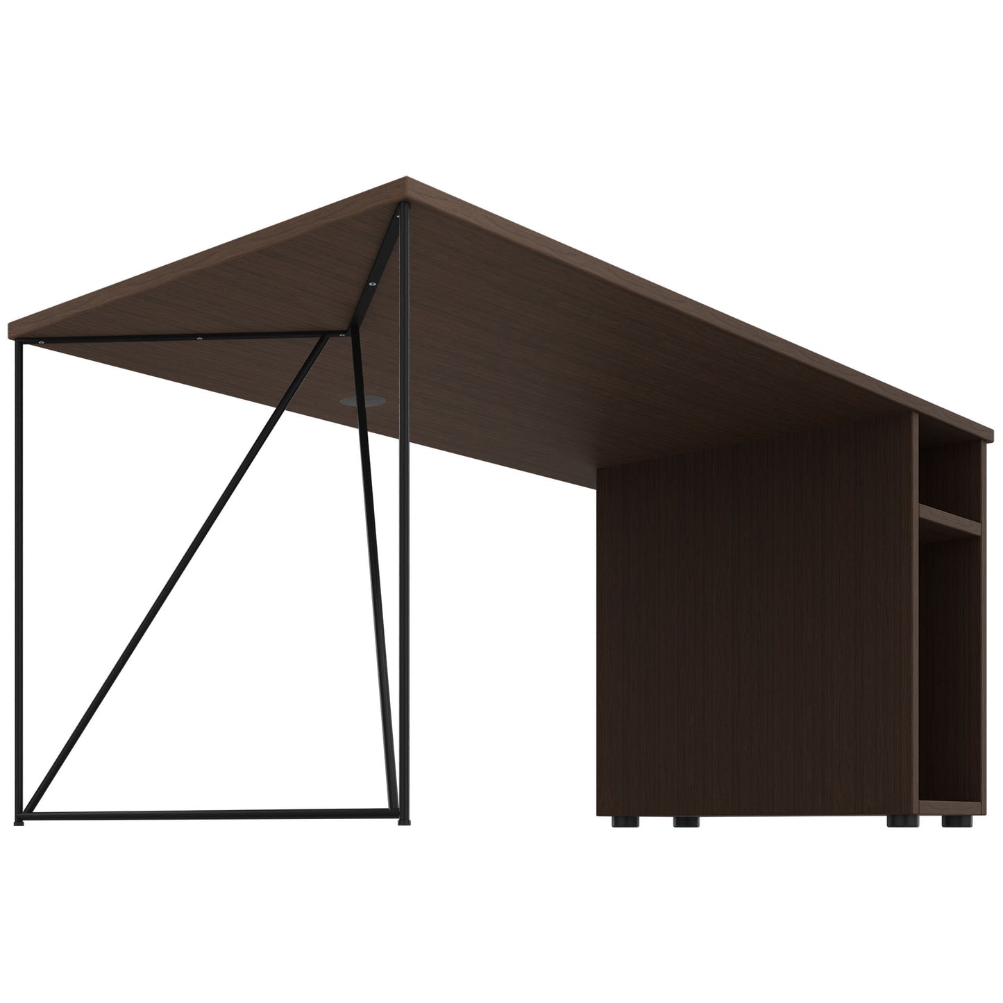 AIR Bureau | 1600 - 1800 mm, compartiment informatique, noix