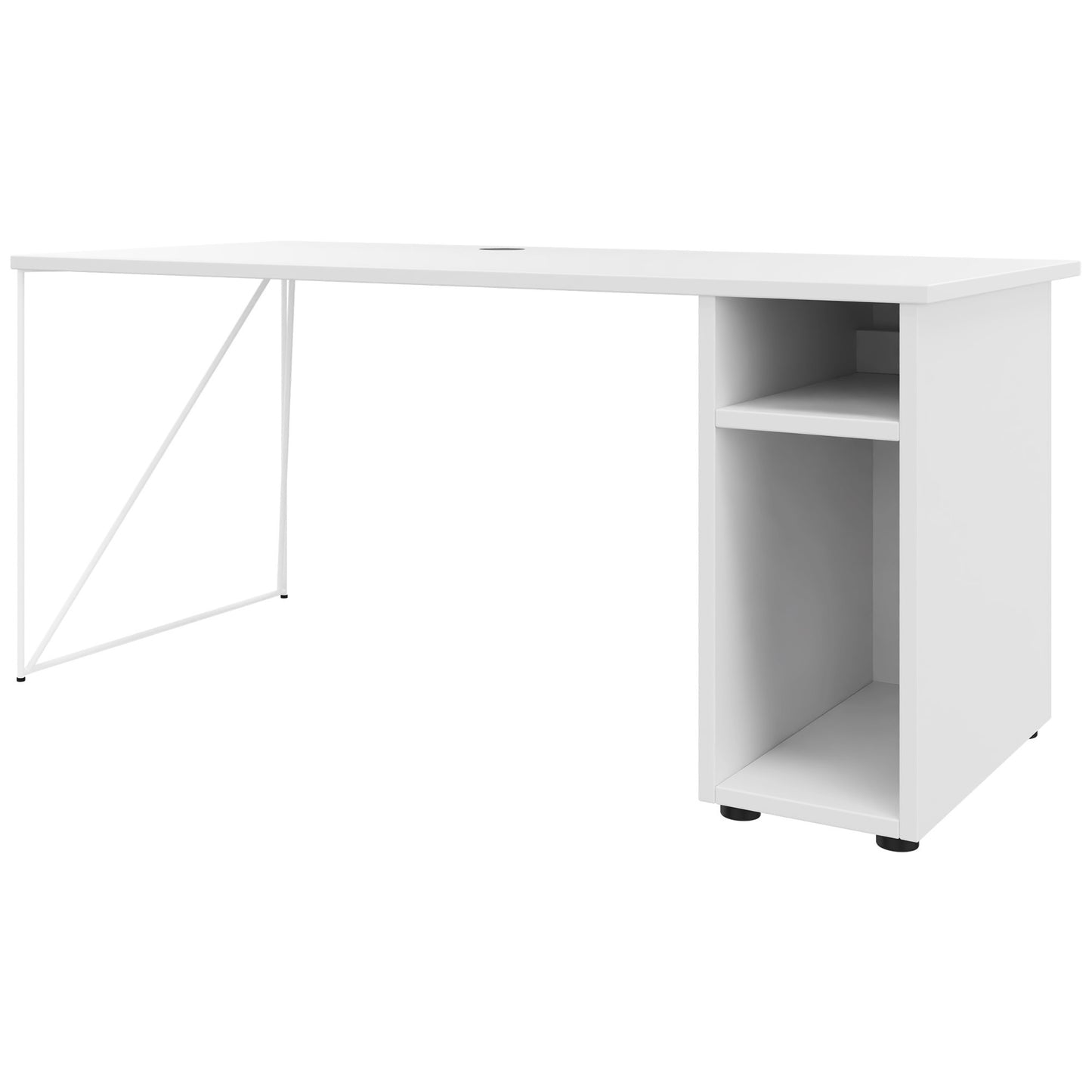 AIR Bureau | 1600 - 1800 mm, ordinateur, blanc