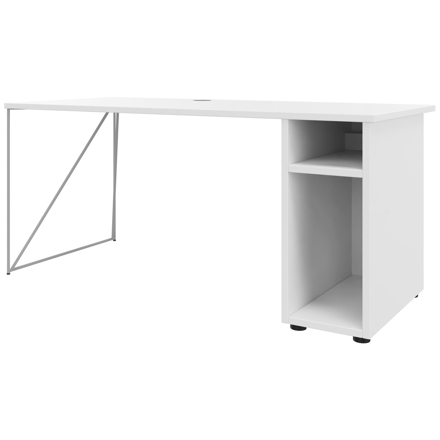 AIR Bureau | 1600 - 1800 mm, ordinateur, blanc