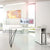 AIR Bureau | 1600 - 1800 mm, ordinateur, blanc