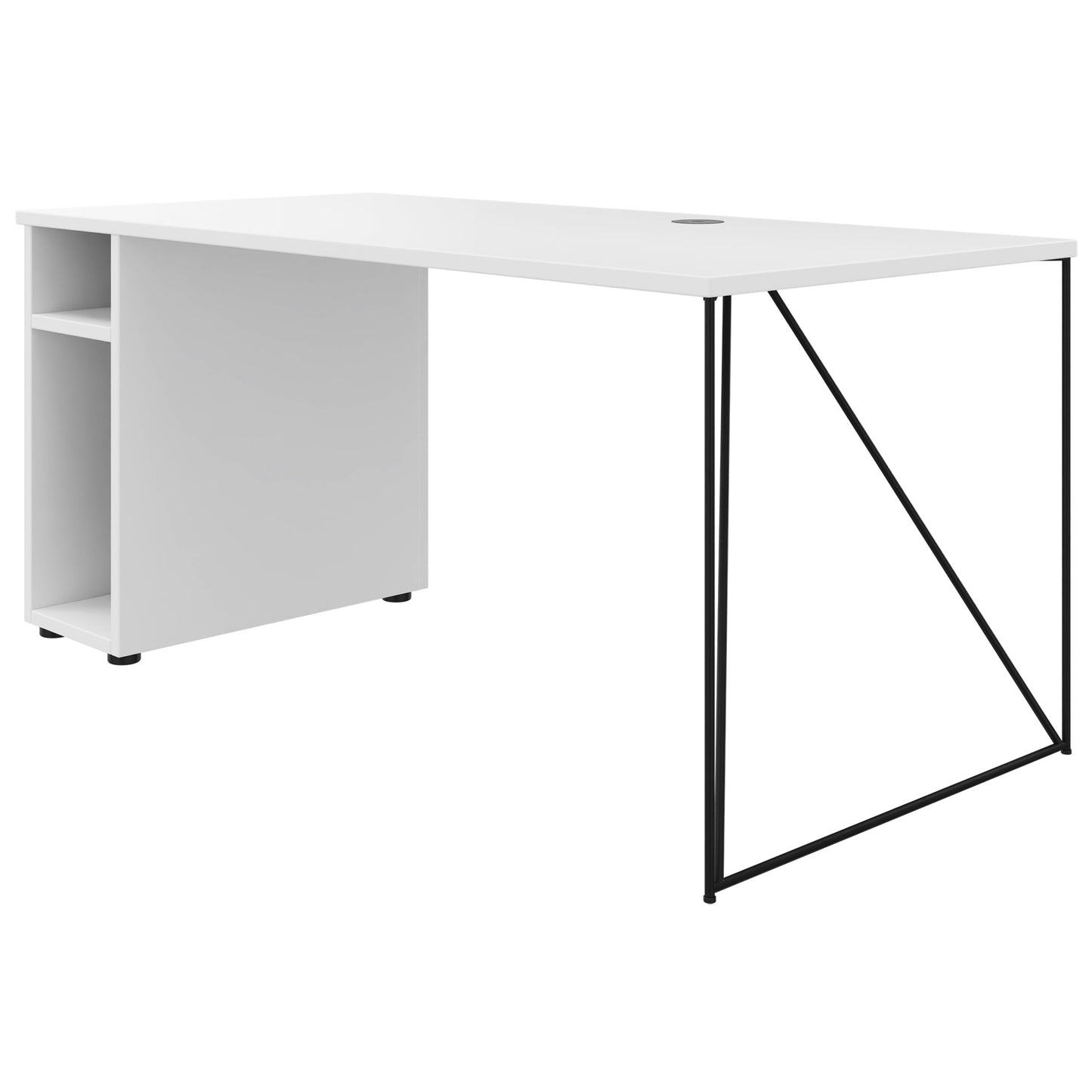 AIR Bureau | 1600 - 1800 mm, ordinateur, blanc