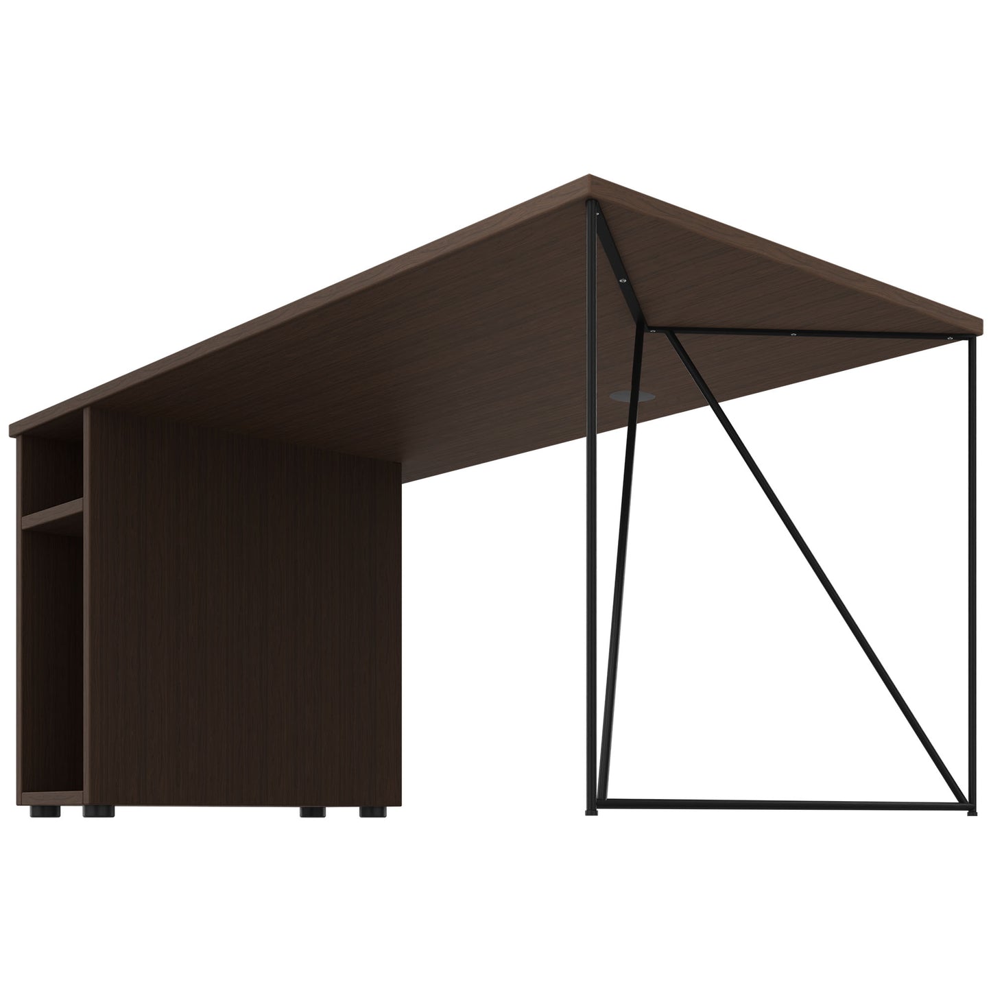 AIR Bureau | 1600 - 1800 mm, compartiment informatique, noix