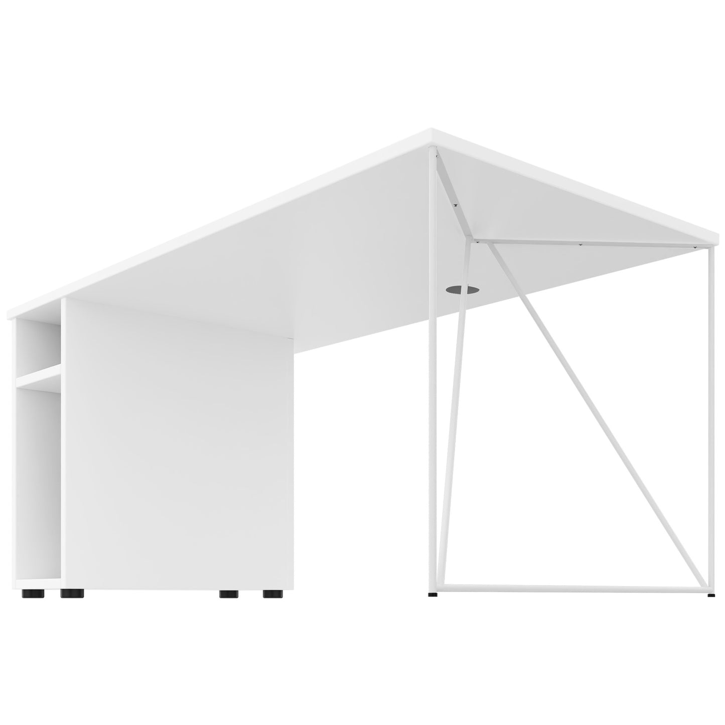 AIR Bureau | 1600 - 1800 mm, ordinateur, blanc