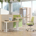 EASY Desk a 2 motori | 1200 - 1800 mm, regolabile in altezza elettricamente, acero - 15 Thumbnail Image