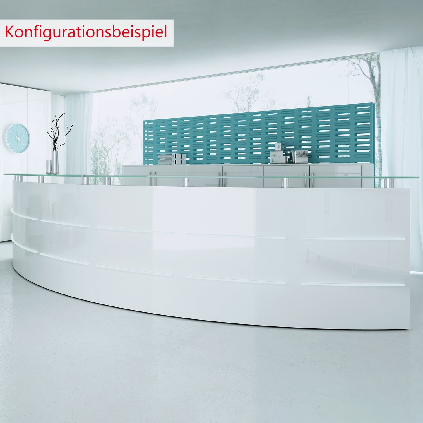 EMEL - CADID RECEPTION COMPTENDRE | Éclairage rond, LED, 2370 x 1702 mm