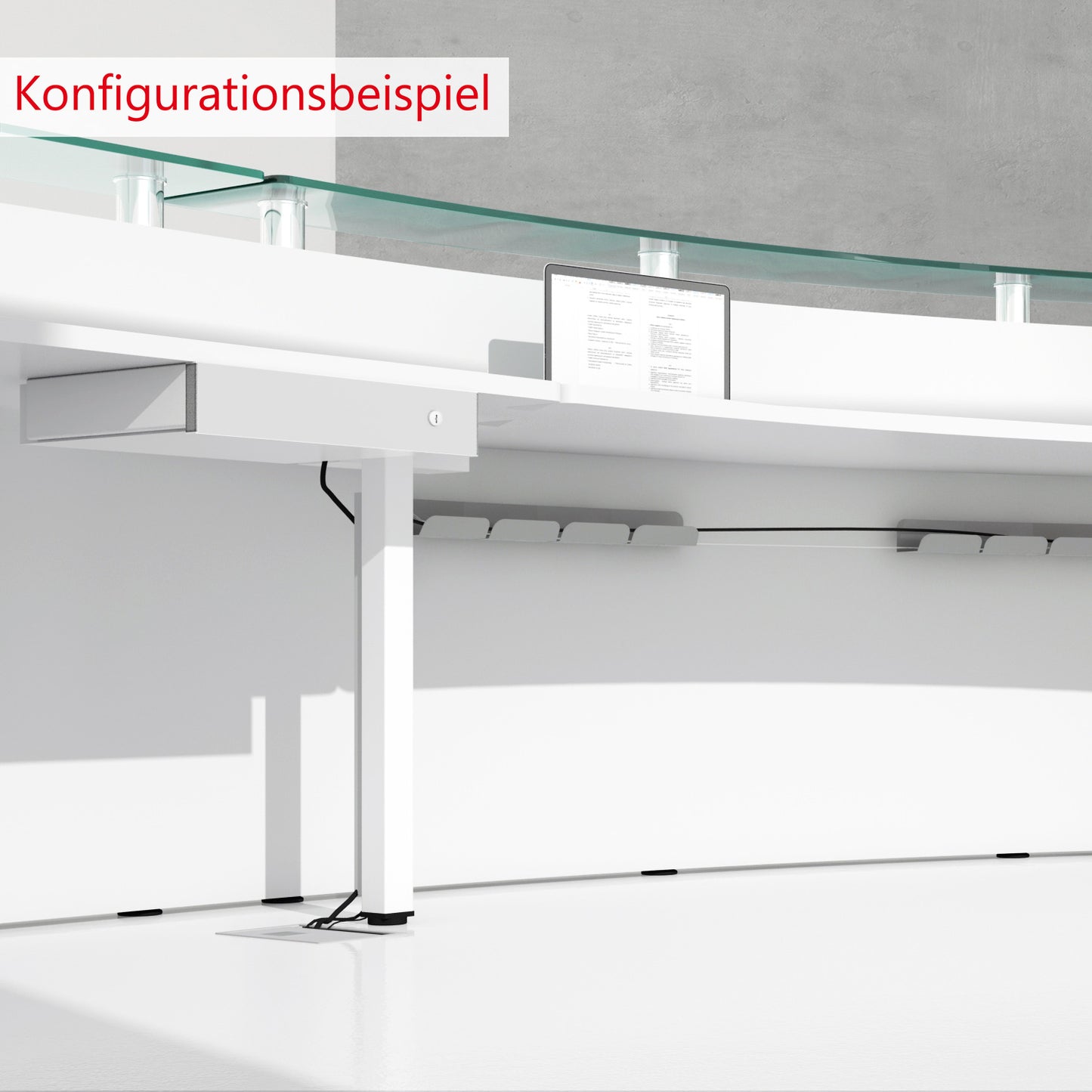 EMEL - CADID RECEPTION COMPTENDRE | Éclairage rond, LED, 2370 x 1702 mm