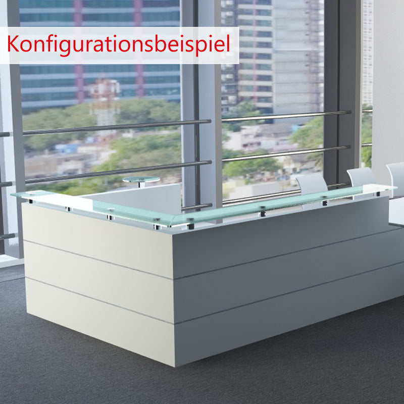 Emel - contatore di ricezione Bilbao | 1600 x 890 mm
