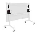 FOTA Klapptisch | 1600 x 800 mm, Rollbar, Klappbar, Weiß - 5 Thumbnail Image