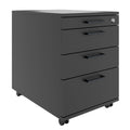 FUSION DUO Set - Complete office for two workstations | Anthracite / White - 4 Thumbnail Image