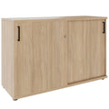 FUSION DUO Set - Complete office for two workstations | Amber oak - 10 Thumbnail Image