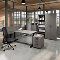 FUSION Set - Das ergonomische Komplettbüro | Cubanitgrau - 2 Thumbnail Image