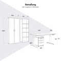 FUSION Set - Das ergonomische Komplettbüro | Cubanitgrau - 10 Thumbnail Image
