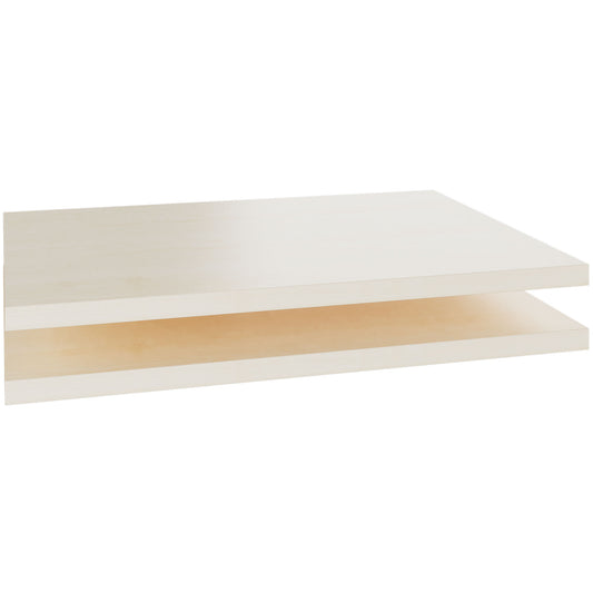 UNI Pavimento del soggetto per porte scorrevoli Larghezza del cabinetto: 1000 mm, 2 pezzi, acero