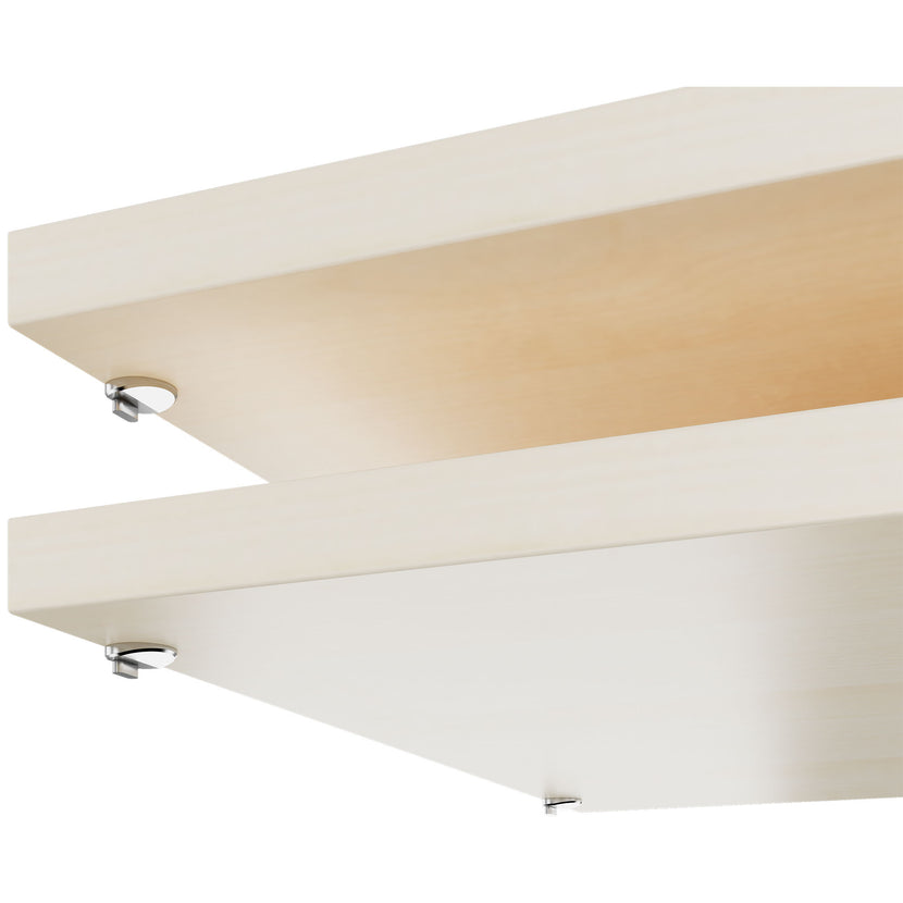 UNI Plancher du sujet pour les portes coulissantes Largeur de l'armoire de cabine: 1000 mm, 2 pièces, érable