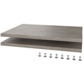 UNI Étagère pour armoire à portes coulissantes | largeur de l’armoire : 1000 mm, 2 pièces, chêne nordique gris - 2 Thumbnail Image