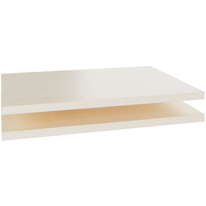 UNI Plancher du sujet pour les portes coulissantes Largeur de l'armoire de cabine: 1200 mm, 2 pièces, érable
