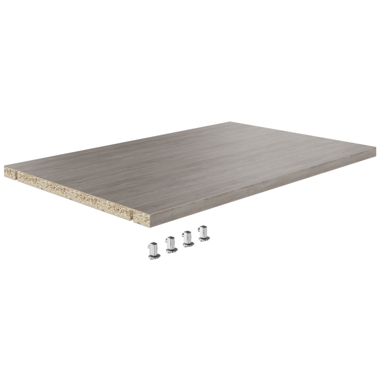 UNI shelf | Cabinet width: 600 mm, 1 piece, northern oak grey