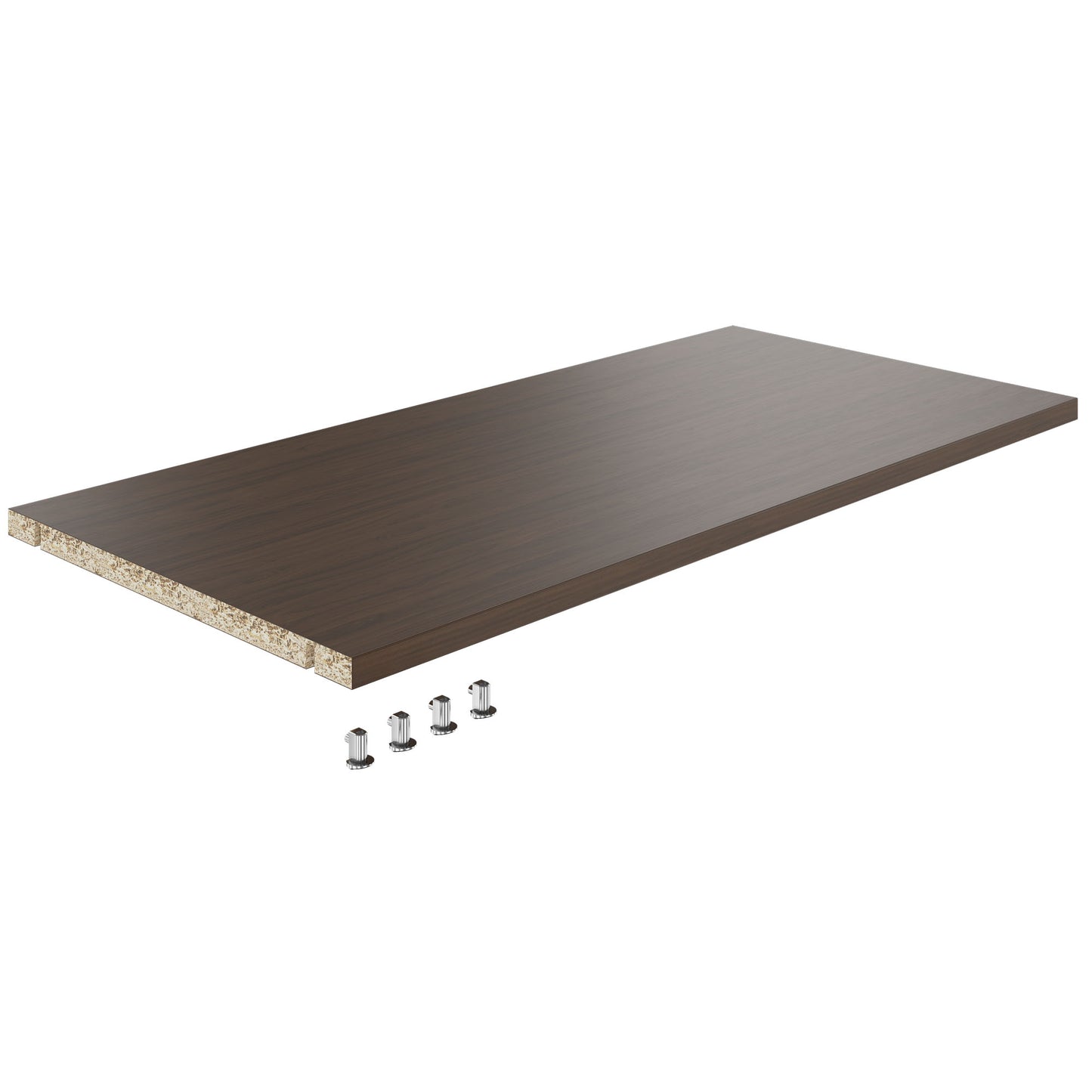 UNI Piano del soggetto | Larghezza del cabinet: 800 mm, 1 pezzo, noce
