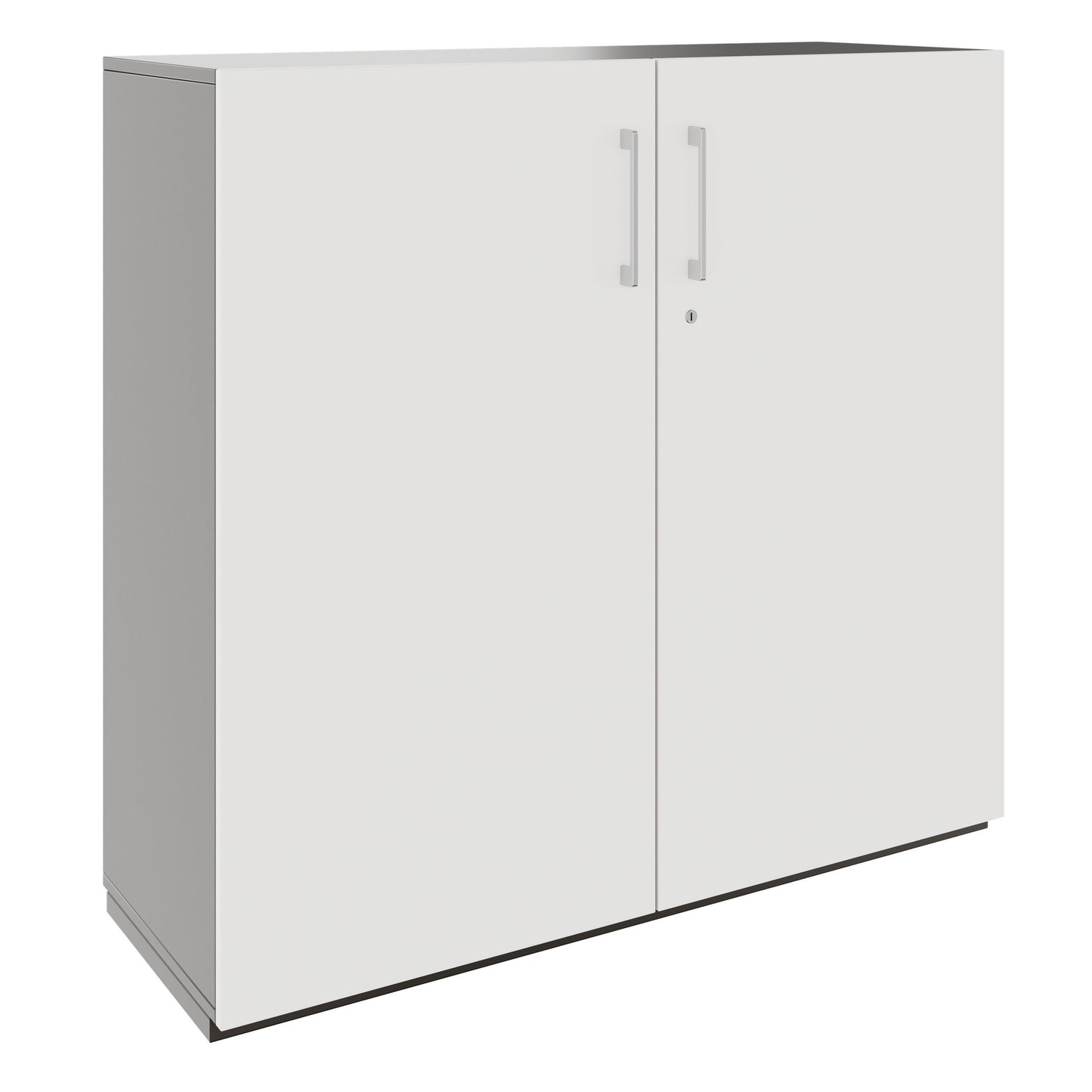 PRO Armoire de porte d'aile | 3 oh, 800 - 1200 x 1140 mm, Soft -Close, graphite / blanc