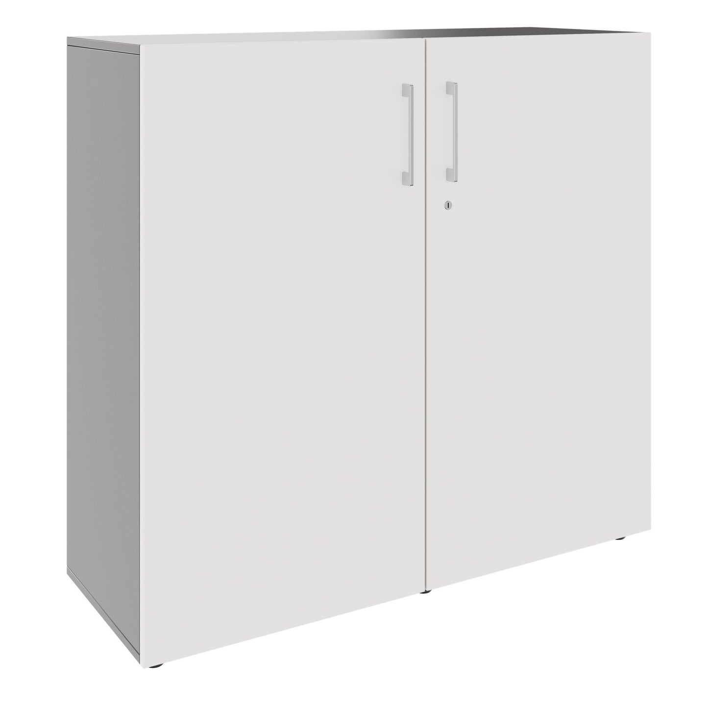 PRO Armoire de porte d'aile | 3 oh, 800 - 1200 x 1140 mm, Soft -Close, graphite / blanc