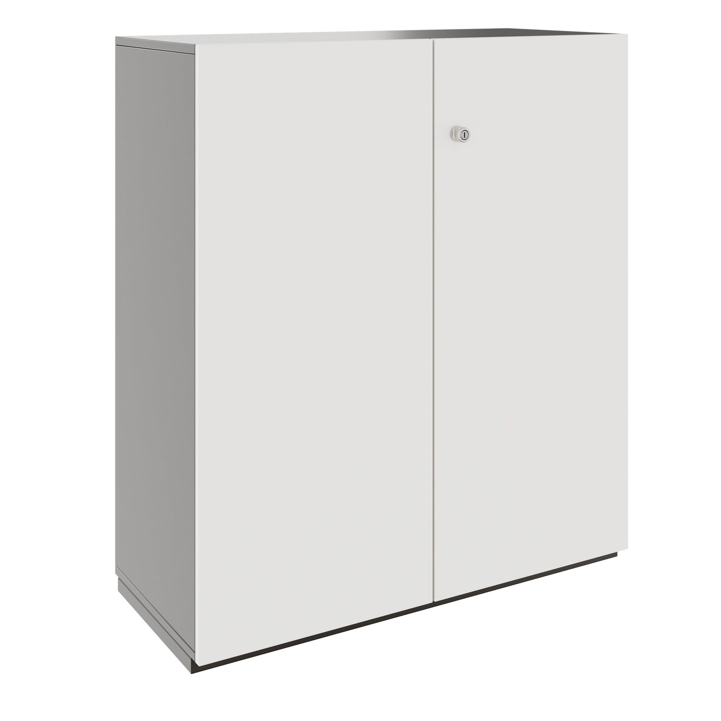 PRO Armoire de porte d'aile | 3 oh, 800 - 1200 x 1140 mm, Soft -Close, graphite / blanc