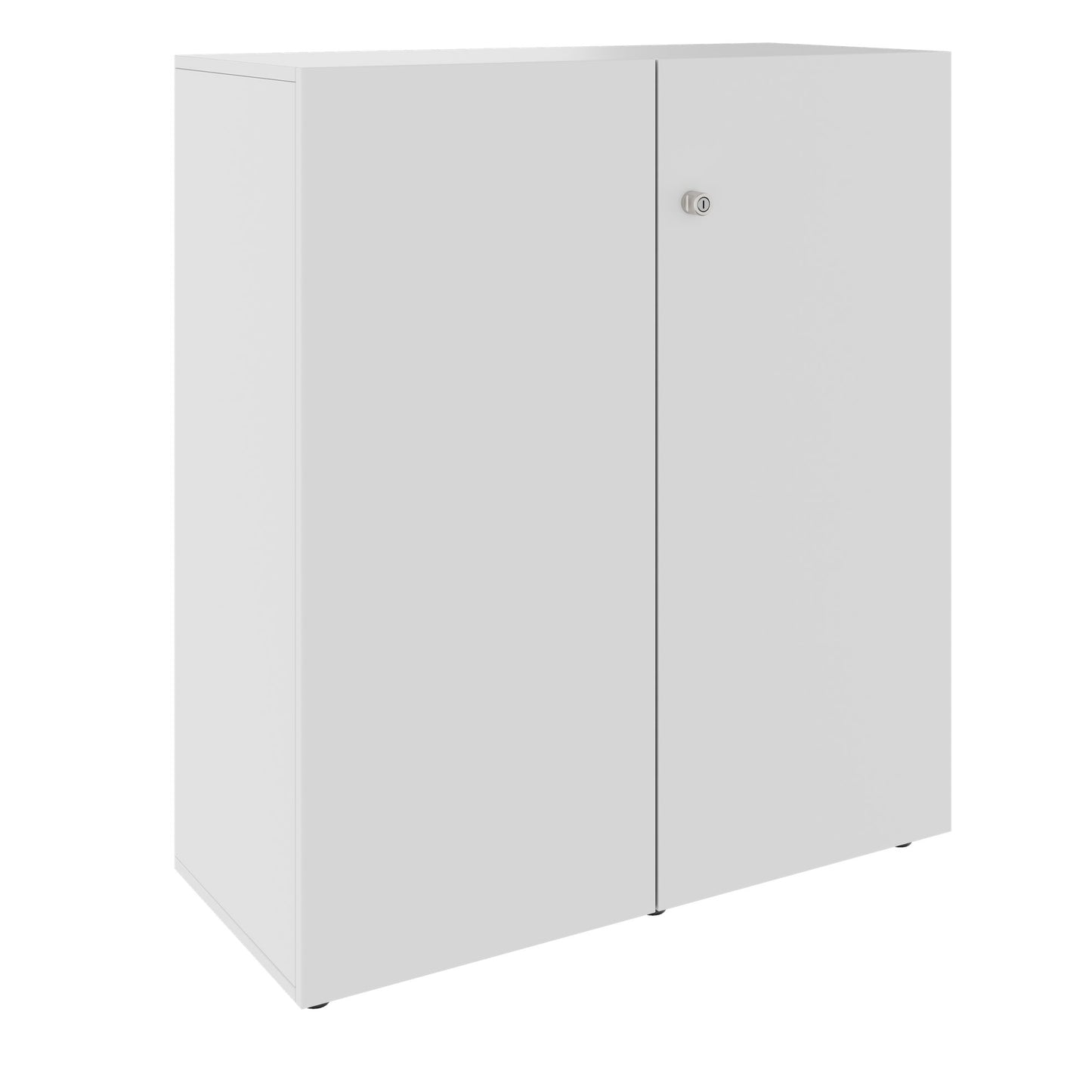PRO hinged door cabinet | 3 OH, 800 - 1200 x 1140 mm, soft close, gray
