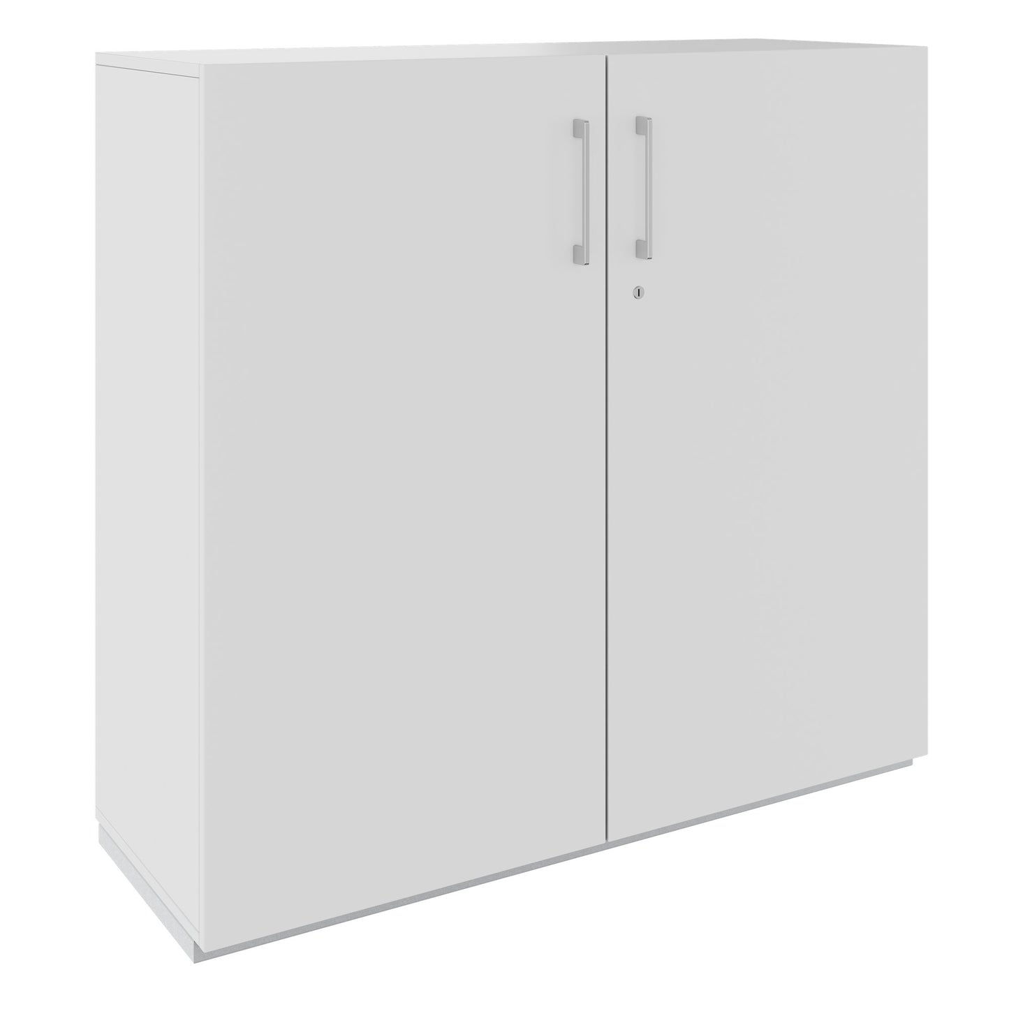 PRO hinged door cabinet | 3 OH, 800 - 1200 x 1140 mm, soft close, gray