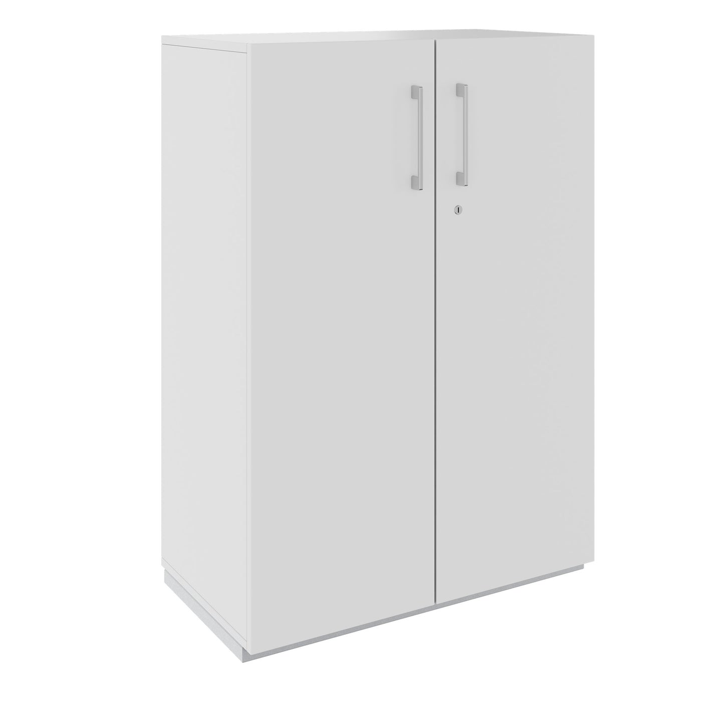 PRO hinged door cabinet | 3 OH, 800 - 1200 x 1140 mm, soft close, gray