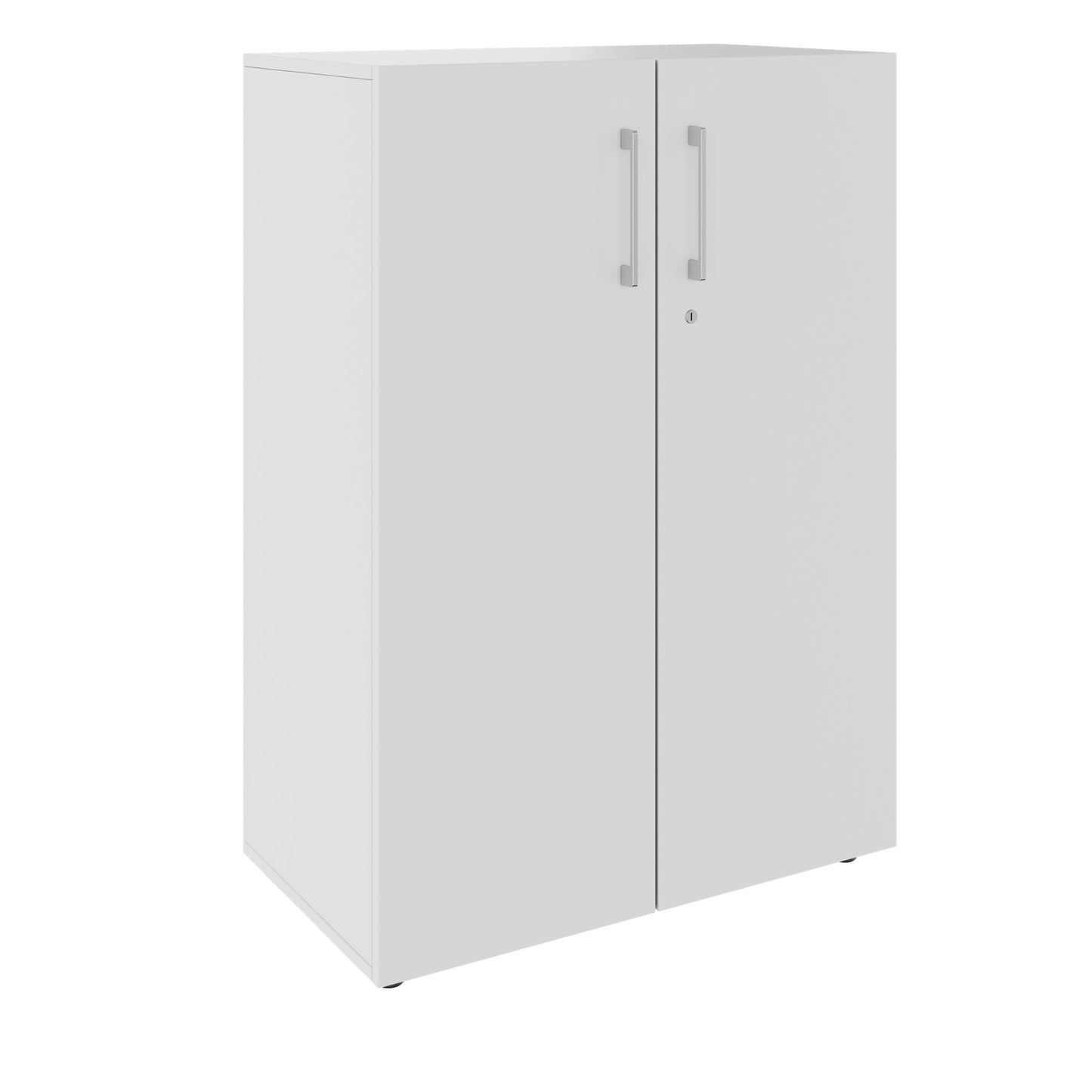 PRO hinged door cabinet | 3 OH, 800 - 1200 x 1140 mm, soft close, gray