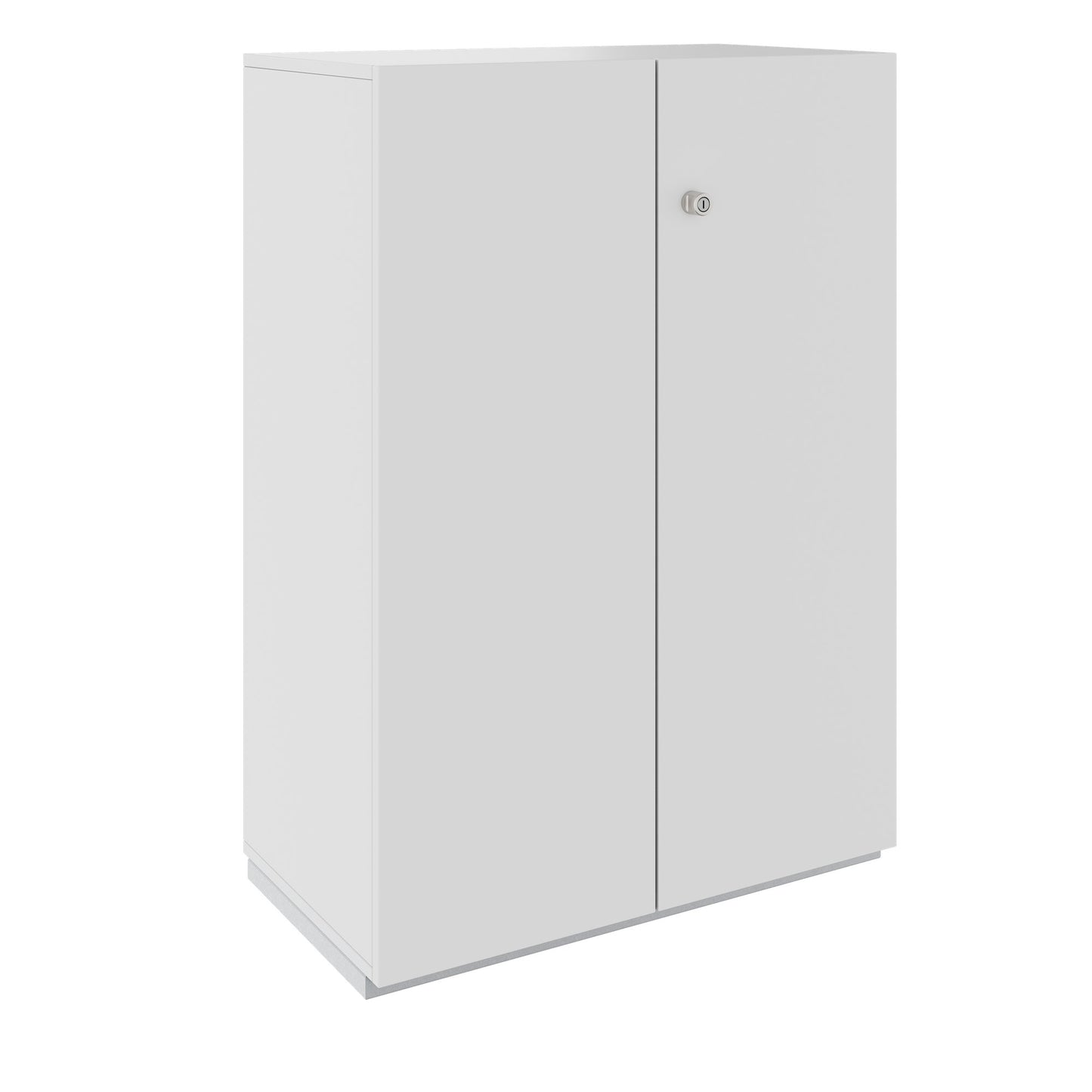 PRO hinged door cabinet | 3 OH, 800 - 1200 x 1140 mm, soft close, gray