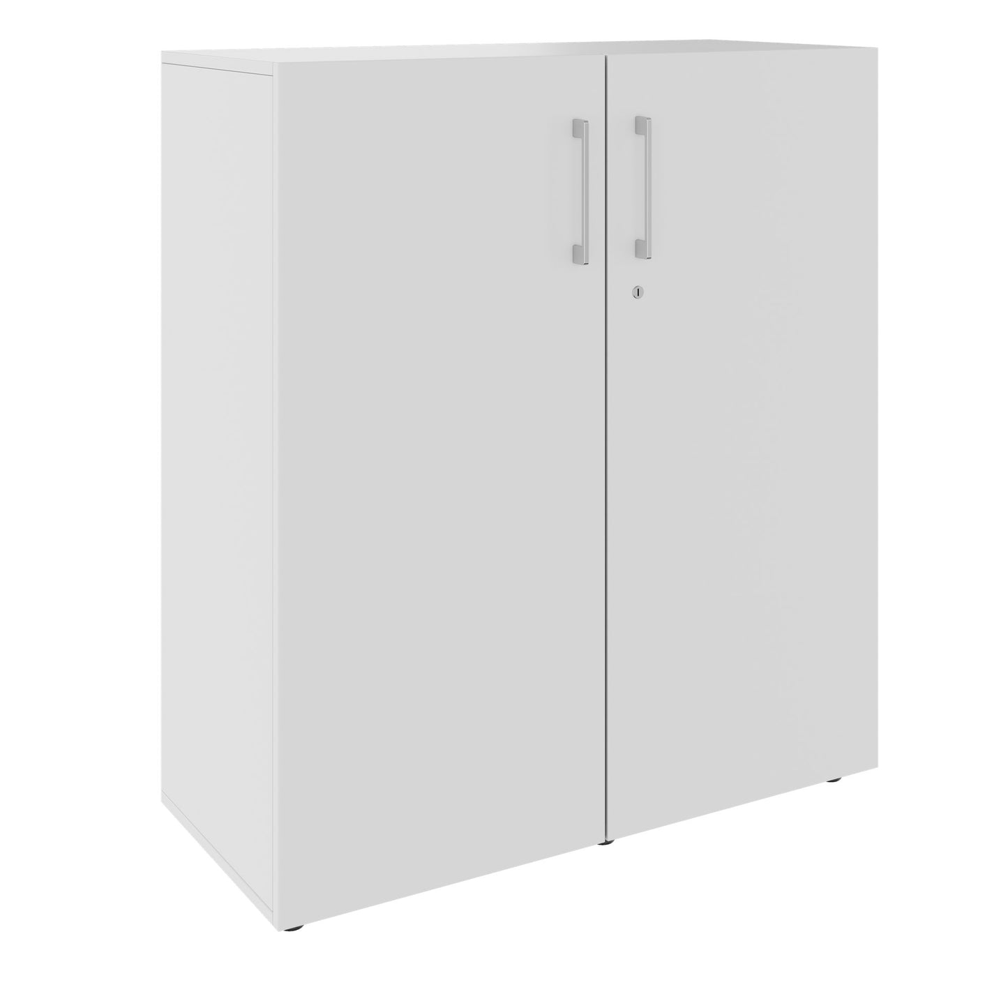 PRO hinged door cabinet | 3 OH, 800 - 1200 x 1140 mm, soft close, gray